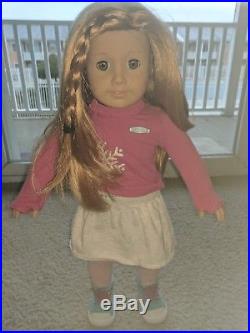 American girl doll Mia full origional meet outfit EUC free shipping