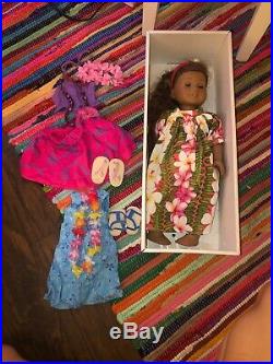 American girl doll kanani doll with outfits