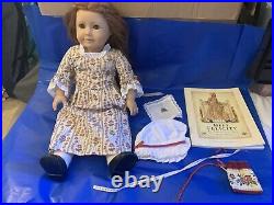 American girl pleasant company felicity doll with meet outfit, accessories, book