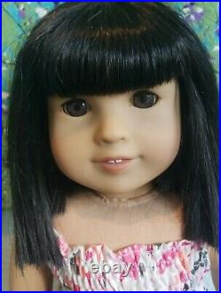 Asian American Girl Doll Ivy Ling Retired VGUC + AG Outfit in EUC
