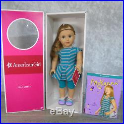 BRAND NEW 18 American Girl MCKENNA DOLL 2012 In Meet Outfit Wrist Tag Book BOX