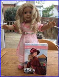 Blonde Ringlet Curly Haired Beauty American Girl Doll Caroline Full Meet Outfit