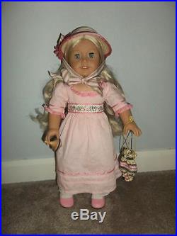 Caroline AG American Girl Historical Doll Retired 3 Outfits