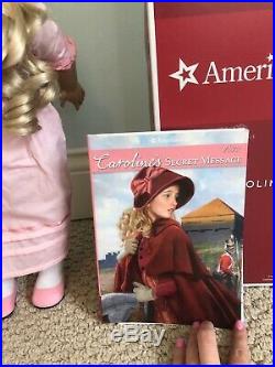 Caroline American Girl doll+ extra OUTFIT & PERFECT condition with box