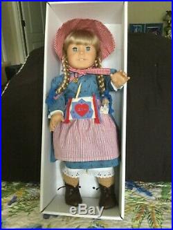 Collector American Girl Pleasant Company Doll Kirsten WithMeet Outfit & Box MINT