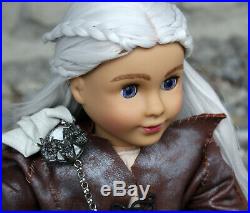 Custom American Girl Doll DAENERYS OOAK from Game of Thrones Face Up Outfit