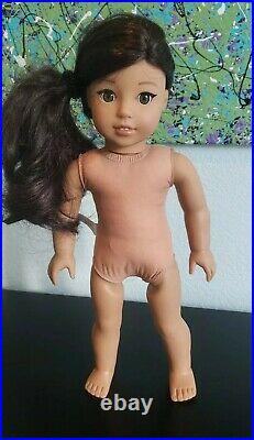 Custom American Girl Doll NANEA VGUC Face Up Brand New Outfit
