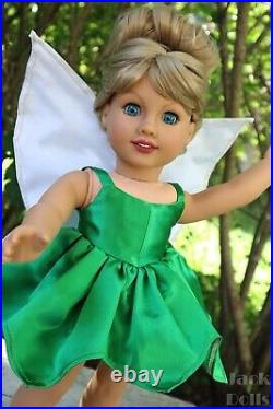 Custom OOAK American Girl Doll TINKERBELL Disney Inspired Princess Fairy Repaint
