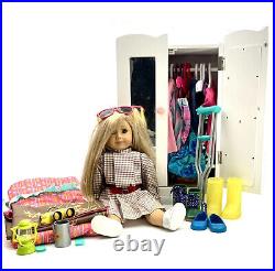 Doll American Girl & Closet Full of Clothes with Accessories Toy Gift Idea