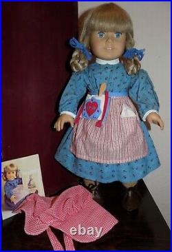 EARLY White Body Pleasant Co Kirsten American Girl Doll in Meet Outfit w Box