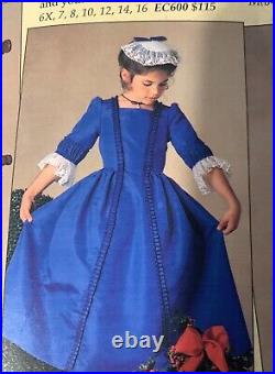 FELICITY Pleasant Company Dress-Like-Your-Doll American GIRL SIZE 12 Blue Palace