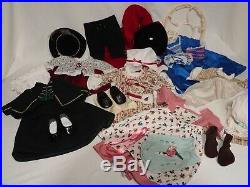 Felicity American Girl Pleasant Co Doll bundle with 7 outfits and horse