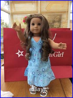 Fully Restored Adorable American Girl Doll Kanani In Meet Outfit Carrier Bag