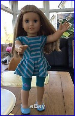 GORGEOUS RARE AMERICAN GIRL DOLL McKENNA GOTY IN MEET OUTFIT MINT