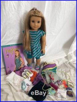 GOTY 2012 McKenna American Girl Doll With Extra Outfits and Accessories, Used