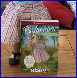 Gorgeous American Girl Doll Maryellen In Full Meet Outfit With Book