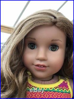 Gorgeous Popular American Girl Doll Lea Goty In Meet Outfit
