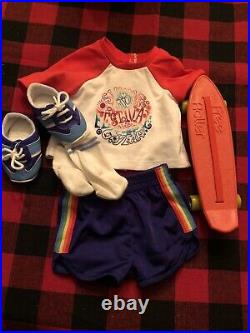 HTF American Girl Julie Limited Edition Skateboarding Outfit EUC RETIRED