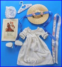 HTF Pleasant Company First Version Felicity Summer Outfit American Girl w Bonnet