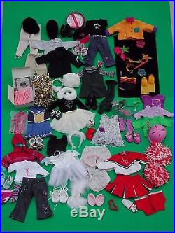 HUGE LOT! American Girl Doll Clothes Outfits Shoes Accessories (HTF Retired Pcs)