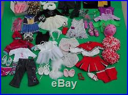 HUGE LOT! American Girl Doll Clothes Outfits Shoes Accessories (HTF Retired Pcs)
