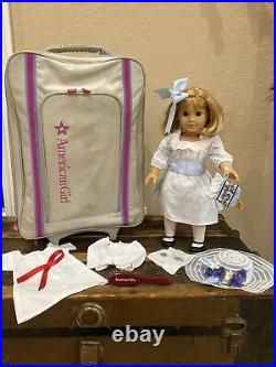 HUGE LOT RETIRED Pleasant Company Nellie O'Malley American Girl Doll Meet Outfit