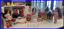 HUGE Lot of Our Generation Just Like You American Girl Doll Horse Vanity Clothes