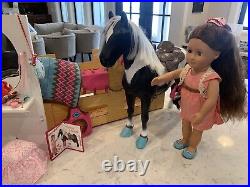 HUGE Lot of Our Generation Just Like You American Girl Doll Horse Vanity Clothes