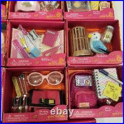 HUGE lot of 24 New Our Generation accessories Set kits 2022 to doll 18 inch