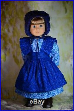 Holiday Special Pioneer Dress Outfit for 18 American Girl Doll Kirsten