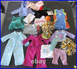 Huge American Girl Bundle Lot Clothes And Accessories Preowened