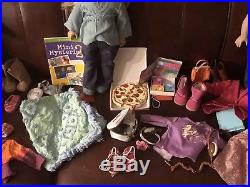 Huge American Girl Pleasant company Lot 3 Dolls, Outfits, Shoes, Skates, Books