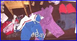 Huge American Girl Pleasant company Lot Dolls, Outfits, Dresses, Pets, Shoes