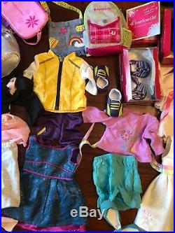 Huge Lot American Girl Authentic outfits, dresses, accessories, violin & more