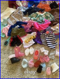 Huge Lot American Girl Our Generation ++ Clothes Accessories Lot For 18 Dolls