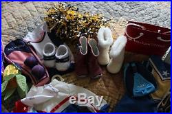 Huge Lot of Genuine American Girl Doll Outfits Clothes Accessories Shoes