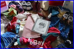 Huge Lot of Genuine American Girl Doll Outfits Clothes Accessories Shoes