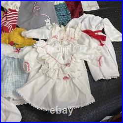 Huge Rare Lot Of American Girl Doll/ Pleasant Company 2 Dolls /clothing/access