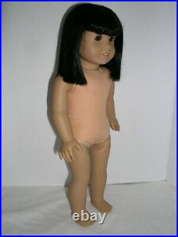 IVY 18 American Girl DOLL ONLY Asian Black Hair Brown Eyes NUDE No Meet Outfit
