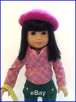 IVY Retired 2008 American Girl Doll Julie's Friend Meet Outfit + Accessories