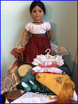 Josefina American Girl Doll (Retired), 18 with 4 Outfits and Accessories
