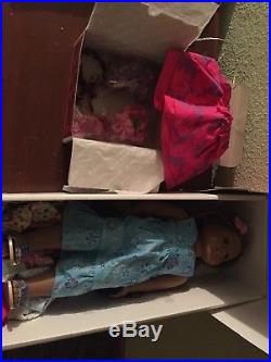 Kanani' American Girl Doll with 2 outfits, accessories, and boxes