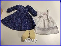 Kirsten Baking Outfit Dress Clogs Apron Authentic American Girl Doll Clothes