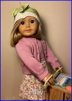 Kit Kittredge American Girl Doll- Retired! Lot, Original Outfits, Grace, Cart