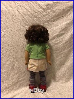 LINDSEY BERGMAN with MEET OUTFIT / 1st AMERICAN GIRL DOLL OF THE YEAR 2001