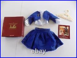 LNIB Retired Addy American Girl School Suit Blue Outfit Jacket Skirt Blouse PIN