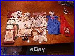 LOT American Girl Felicity Doll collection 25 outfits, 8 Pleasant Co. Retired