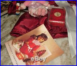 LOT Pleasant Company American Girl SAMANTHA DOLL w OUTFITS, ACCESSORIES, BOOKS