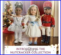 Limited Edition American Girl Nutcracker Prince Clara Snow Queen Outfit Set NIB