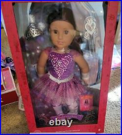 Limited Edition American Girl Sugar Plum Fairy Doll Never Removed from Box
